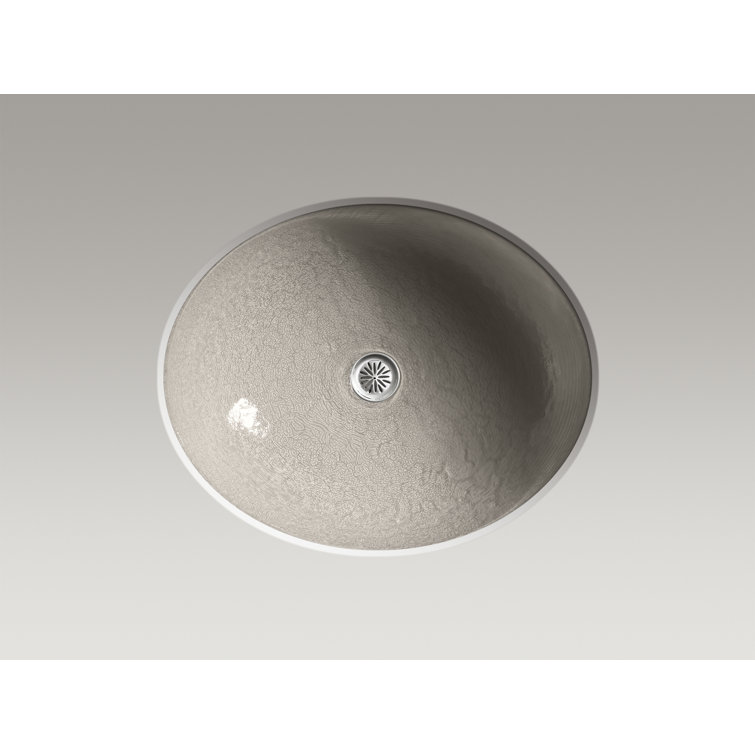 Kohler Whist Oval Glass Undermount Bathroom Sink Wayfair